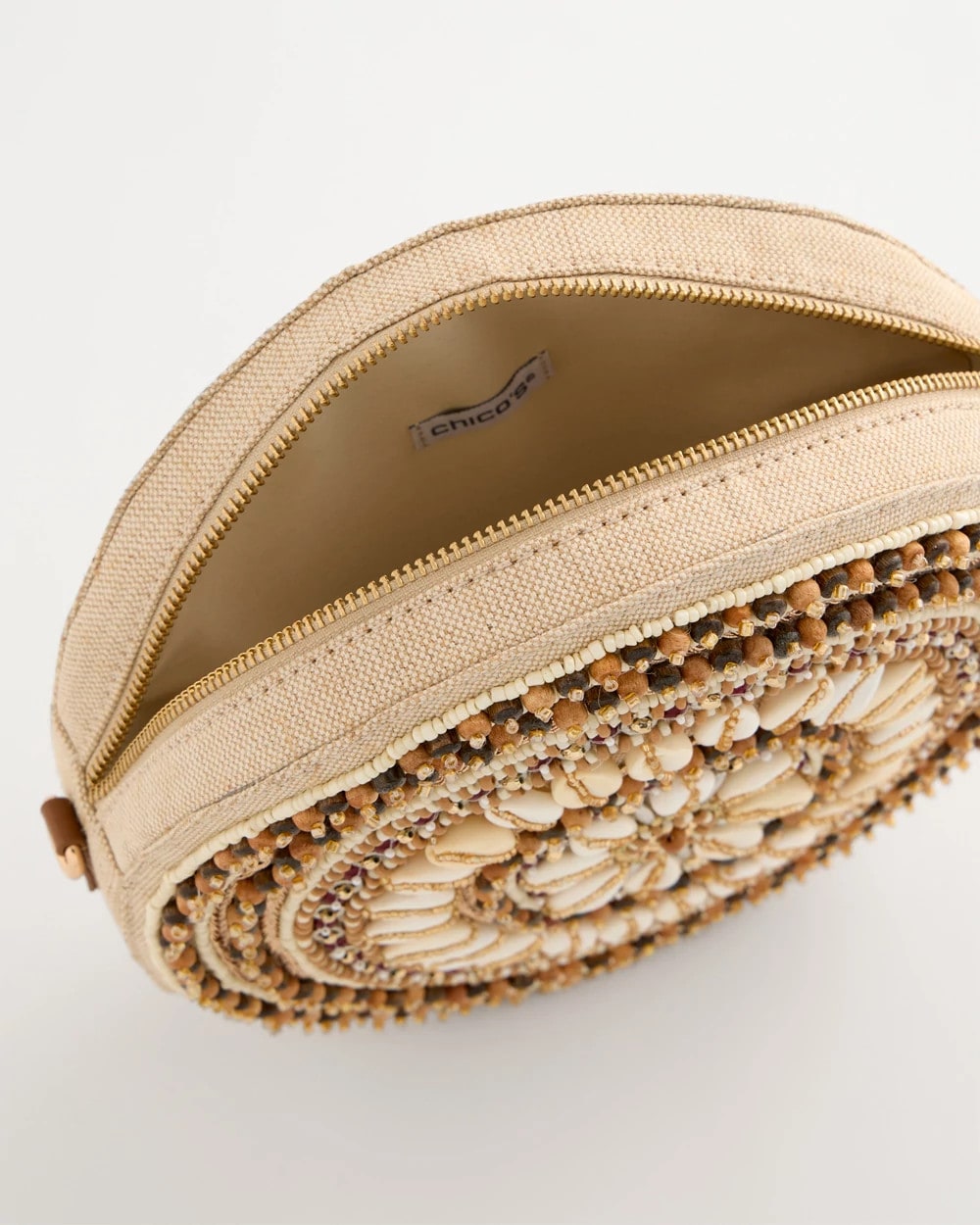 Chico's Seashell-Inspired Crossbody Bag