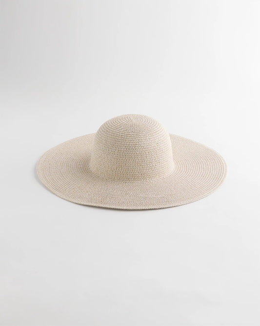 Chico's Metallic Straw Sun Hat