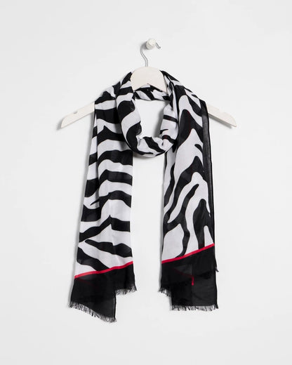 Chico's Animal Print Oblong Scarf