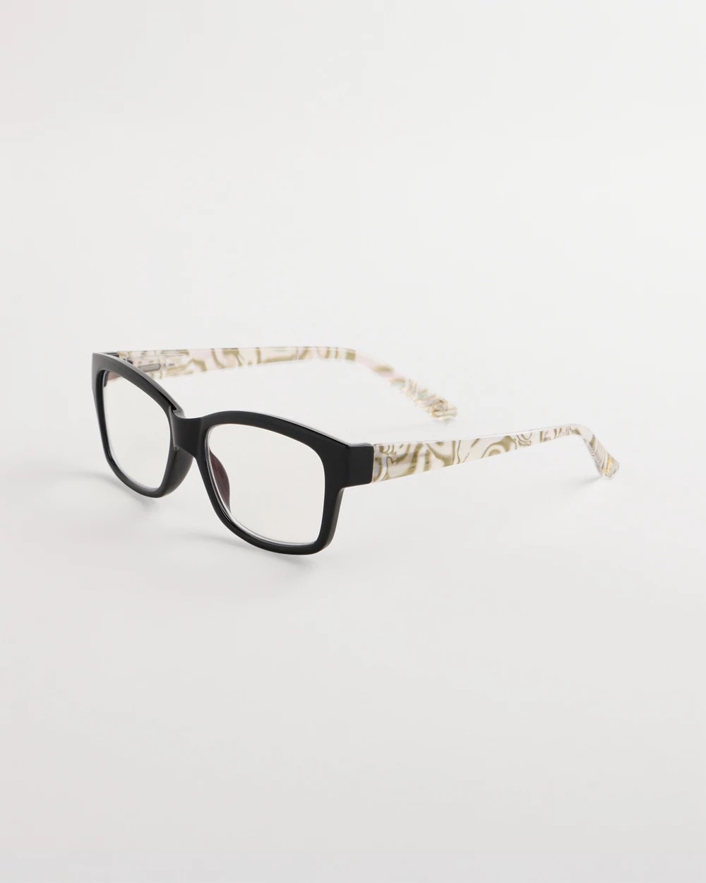 Chico's Black Square Shell Readers