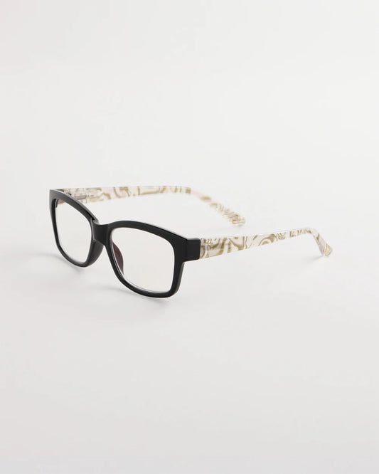 Chico's Black Square Shell Readers