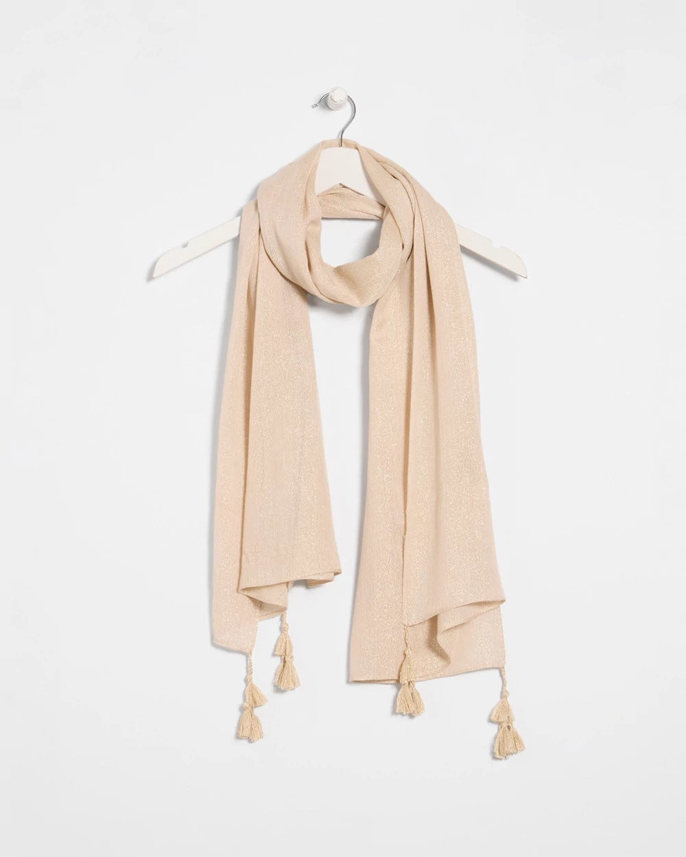 Chico's Lurex Oblong Scarf
