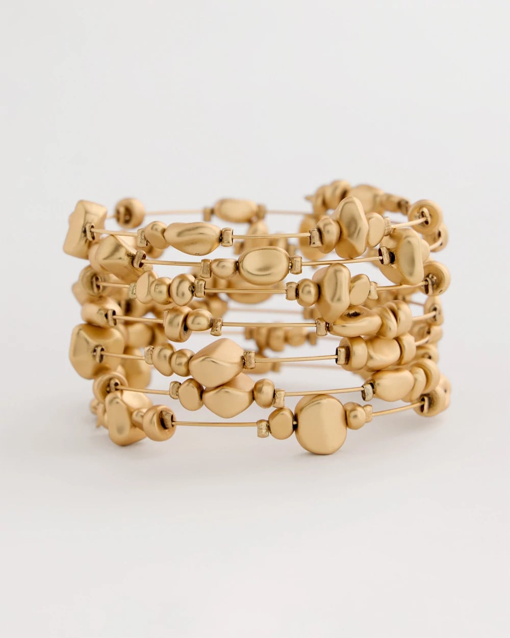 Chico's Goldtone Coil Bracelet