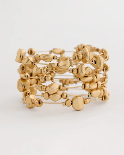 Chico's Goldtone Coil Bracelet