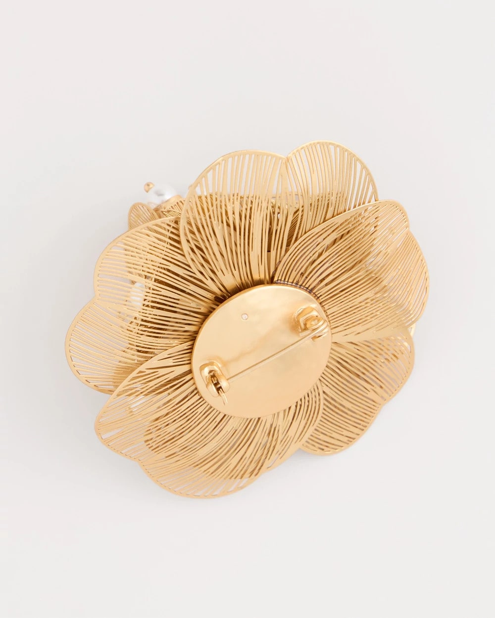 Chico's Filigree Flower Brooch