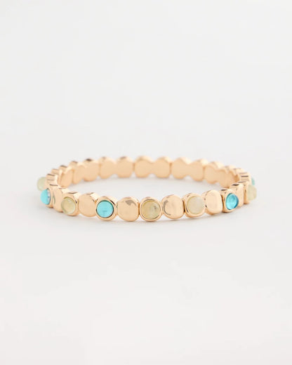 Chico's Quartz Stone Small Stretch Bracelet