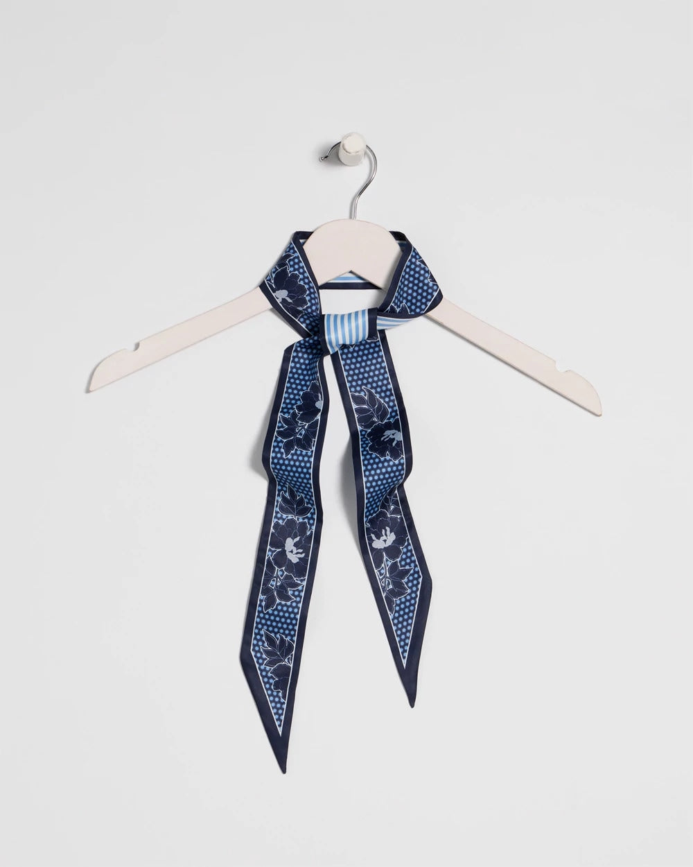 Chico's Ikebana Printed Skinny Scarf