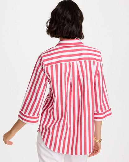Chico's No Iron™ Striped Stretch Tunic