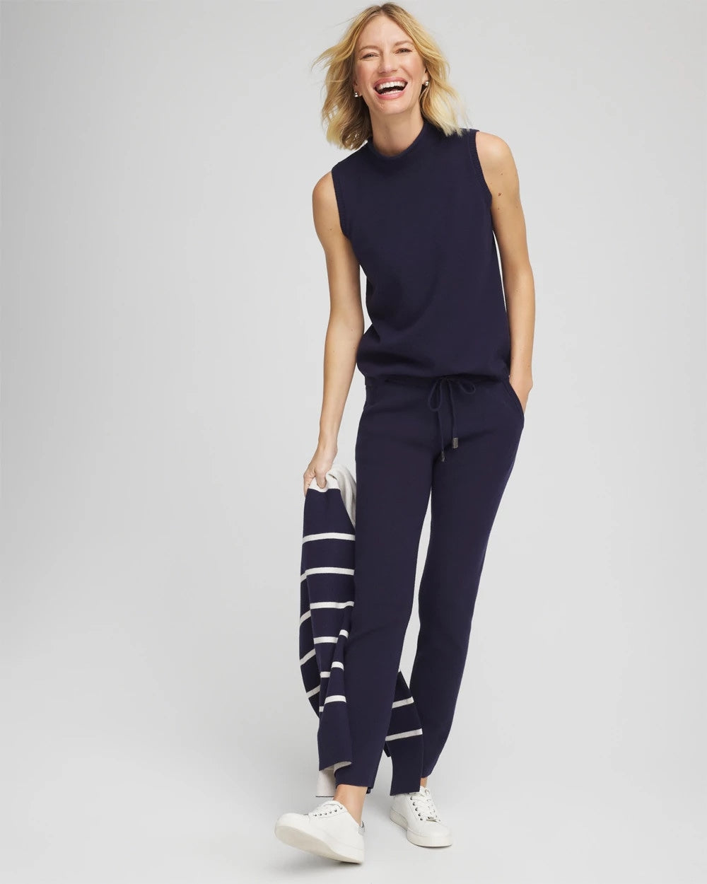 Chico's Zenergy® Luxe Sleeveless Mockneck
