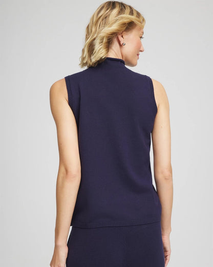 Chico's Zenergy® Luxe Sleeveless Mockneck