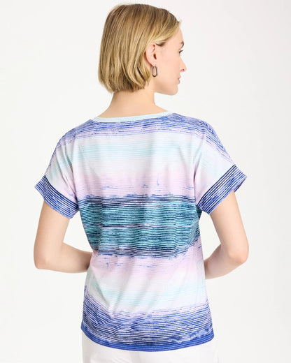 Chico's Zenergy® Ombre Drop Shoulder Tee