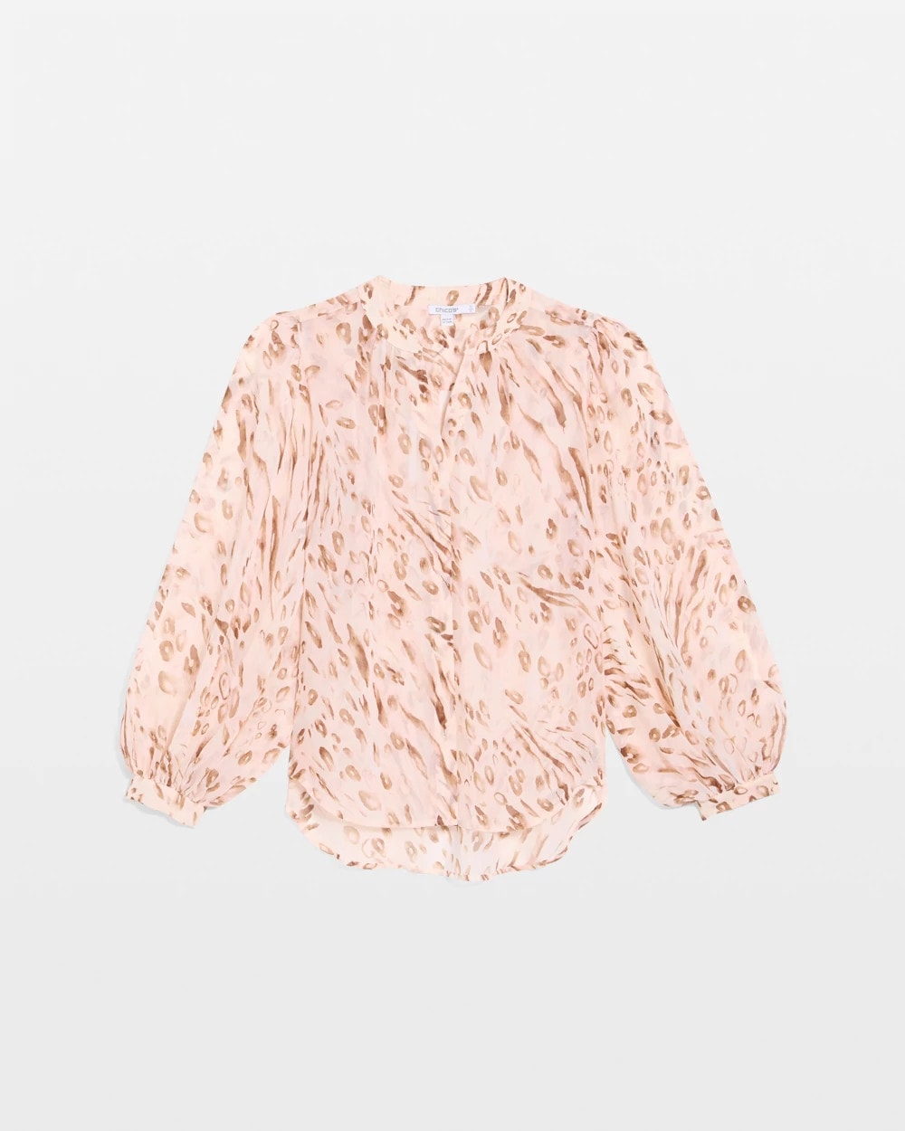 Chico's Georgette Soft Spots Blouse