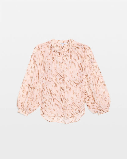 Chico's Georgette Soft Spots Blouse