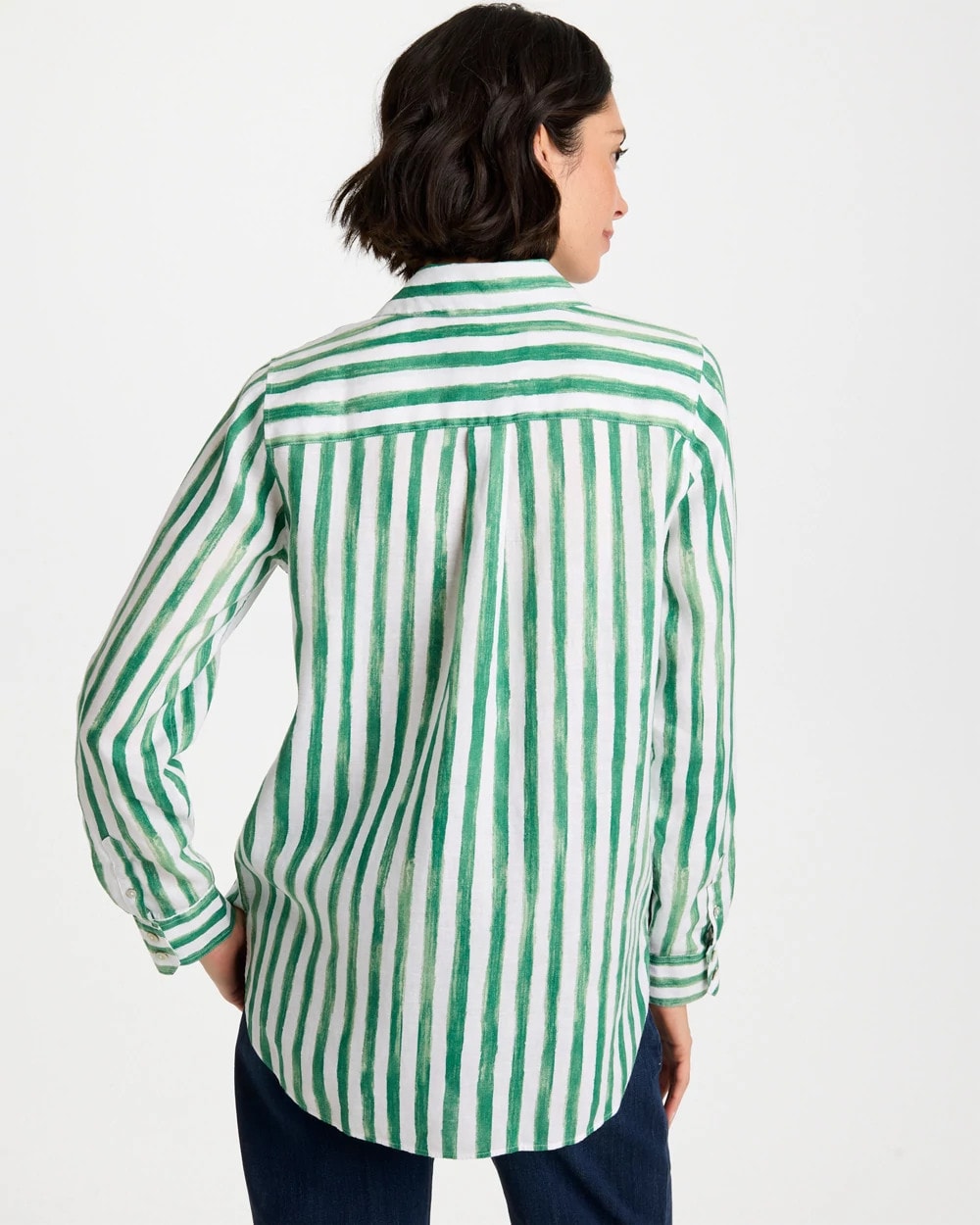 Chico's No Iron™ Striped Linen Tunic