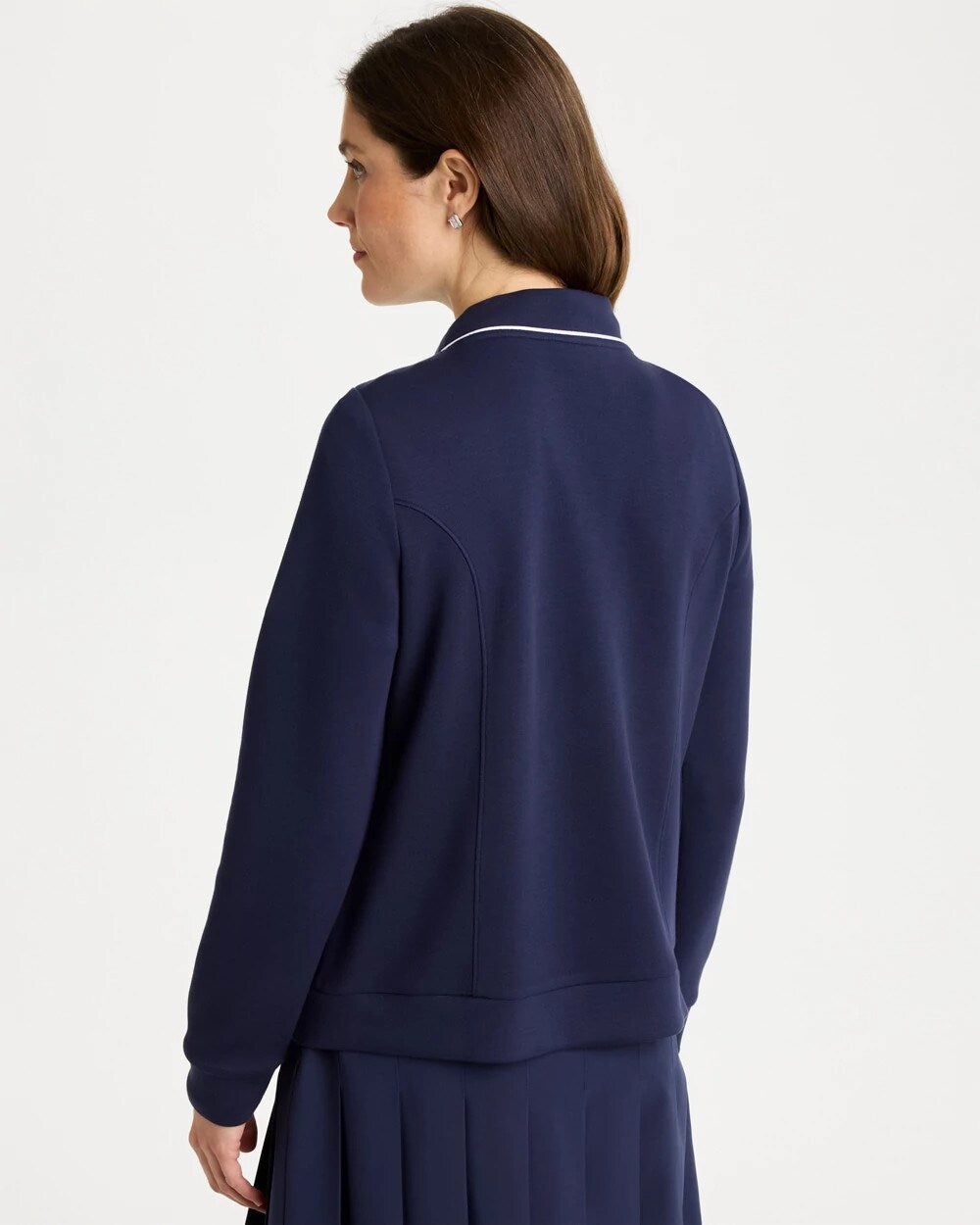 Chico's Zenergy® Soft Pique Button-Down Cardigan