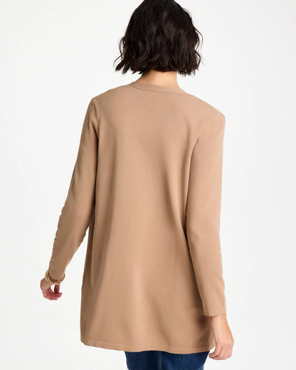 Chico's Floral Embroidered Cardigan