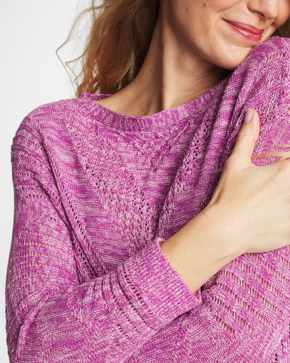 Chico's Relaxed Dolman Pullover Sweater