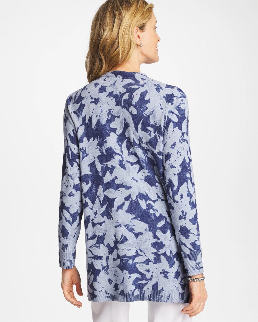 Chico's Ella Floral Cardigan
