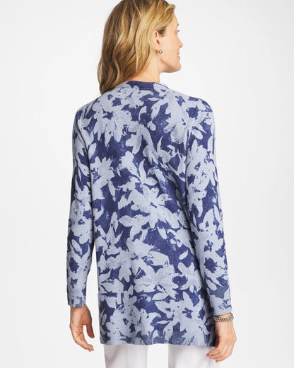 Chico's Ella Floral Cardigan