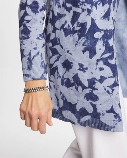 Chico's Ella Floral Cardigan