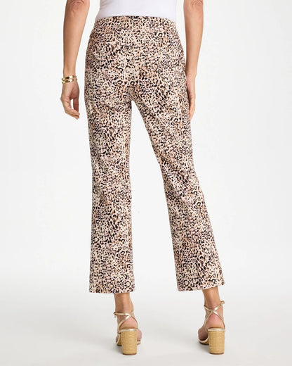 Chico's Brigitte™ Animal Print Crop Flare Pants