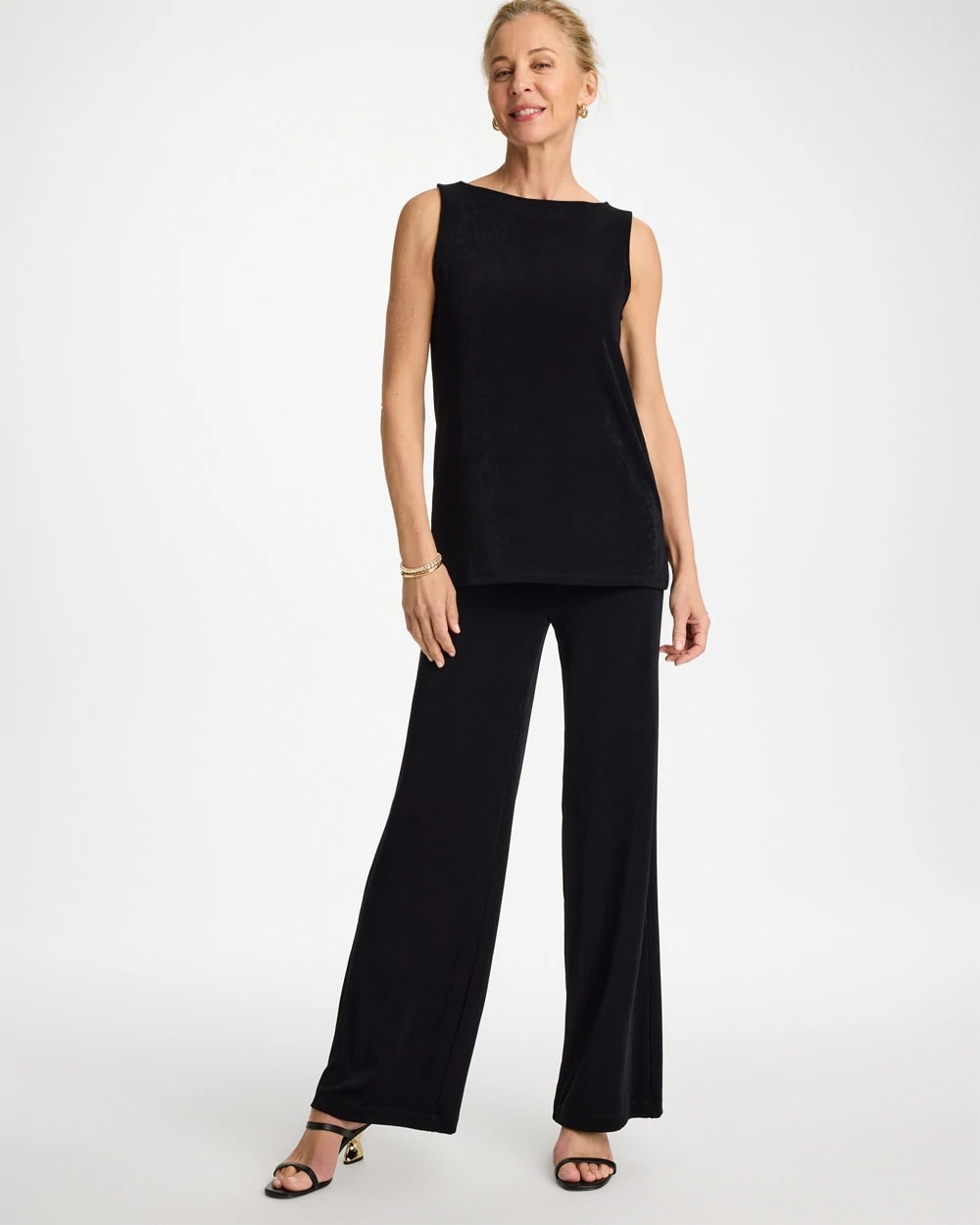 Chico's Petite Travelers™ Wide-Leg Pocket Pants