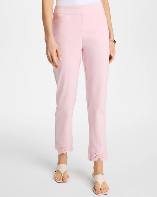 Chico's Embroidered Brigitte™ Slim Crop Pant