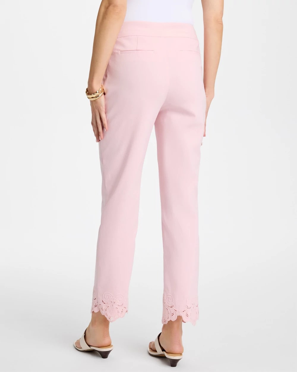 Chico's Embroidered Brigitte™ Slim Crop Pant