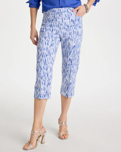Chico's Brigitte™ Slim Infinite Lines Capri Pants