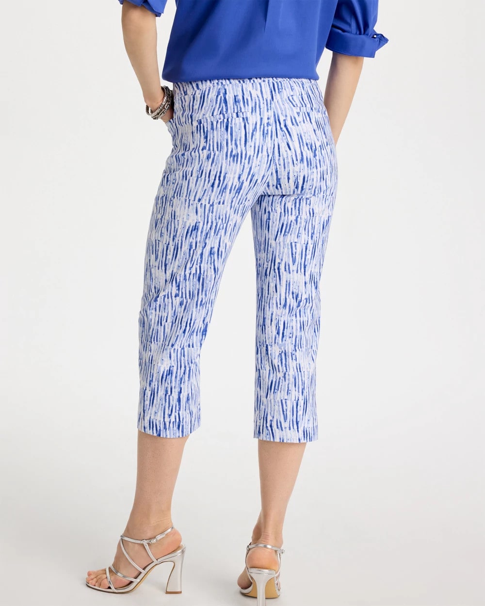 Chico's Brigitte™ Slim Infinite Lines Capri Pants