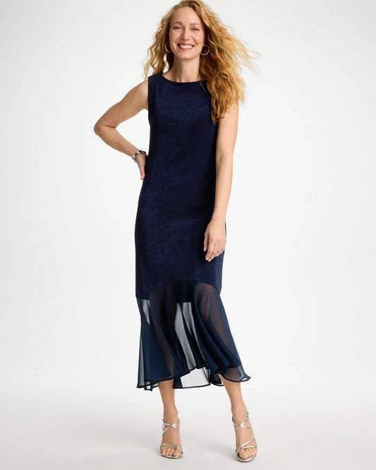 Chico's Travelers™ Chiffon Hem Dress