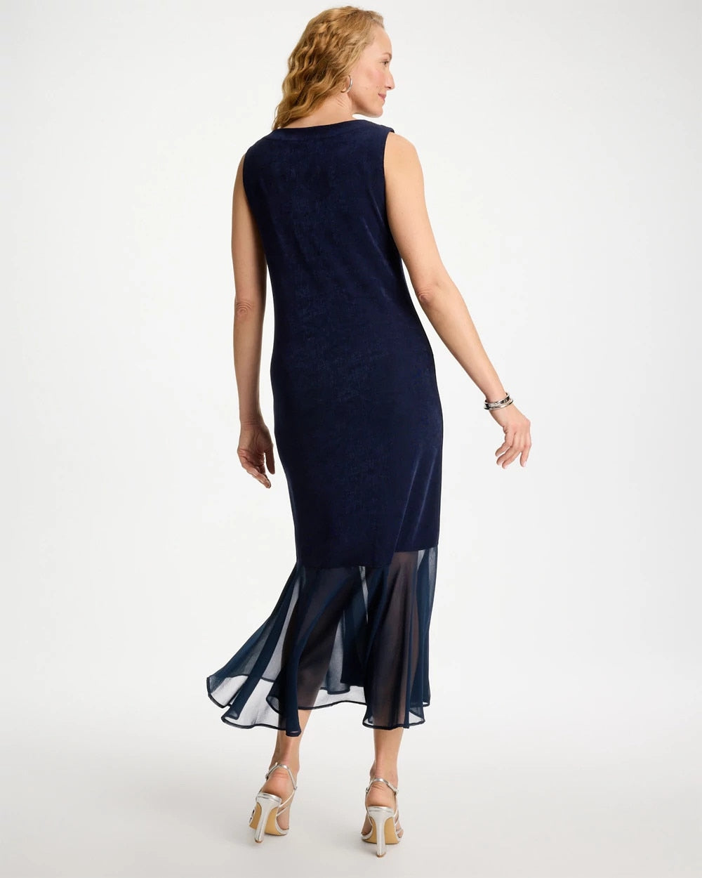 Chico's Travelers™ Chiffon Hem Dress