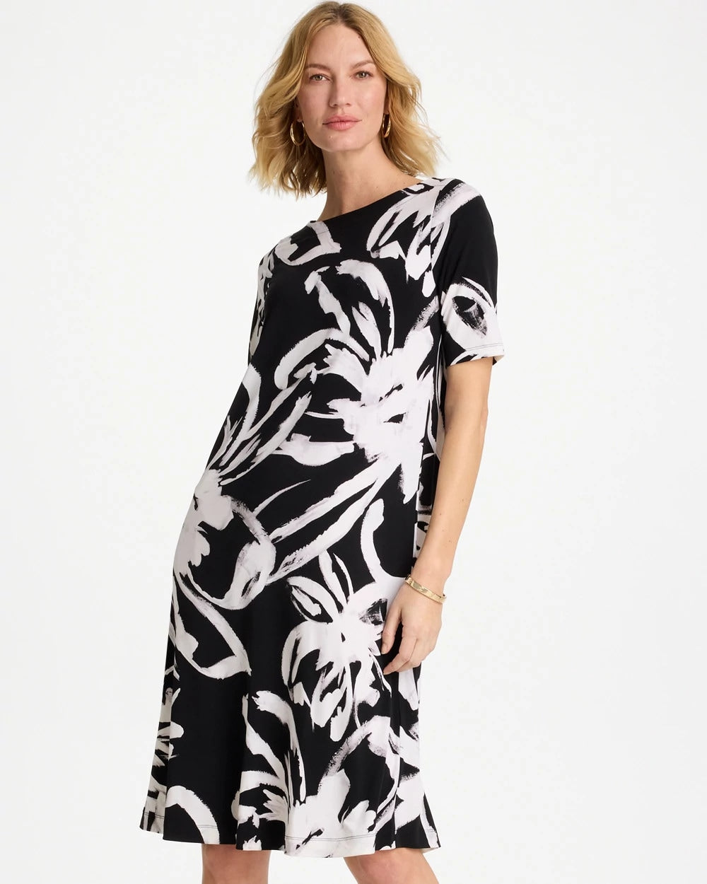 Chico's Travelers™ Knit New Bloom Day Dress