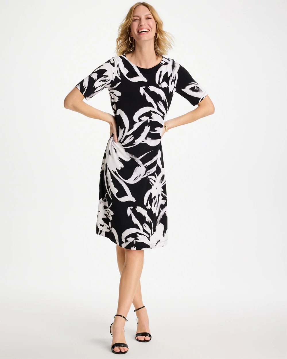 Chico's Travelers™ Knit New Bloom Day Dress