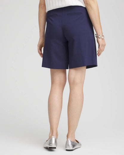 Chico's Brigitte™ Pull-On Asymmetrical Wrap Skort