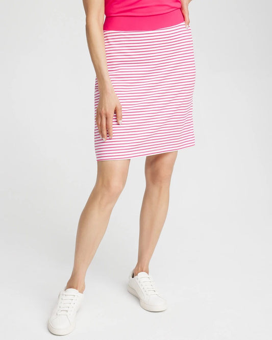 Chico's Zenergy® UPF Knit Stripe Skort