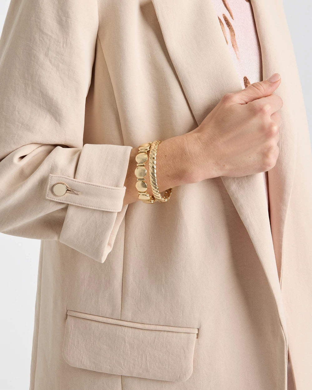 Chico's Boyfriend Crepe Blazer