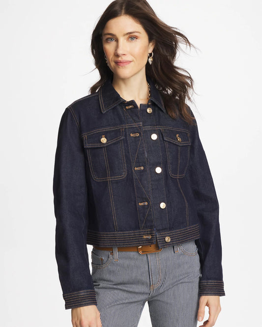 Chico's Denim Trucker Jacket