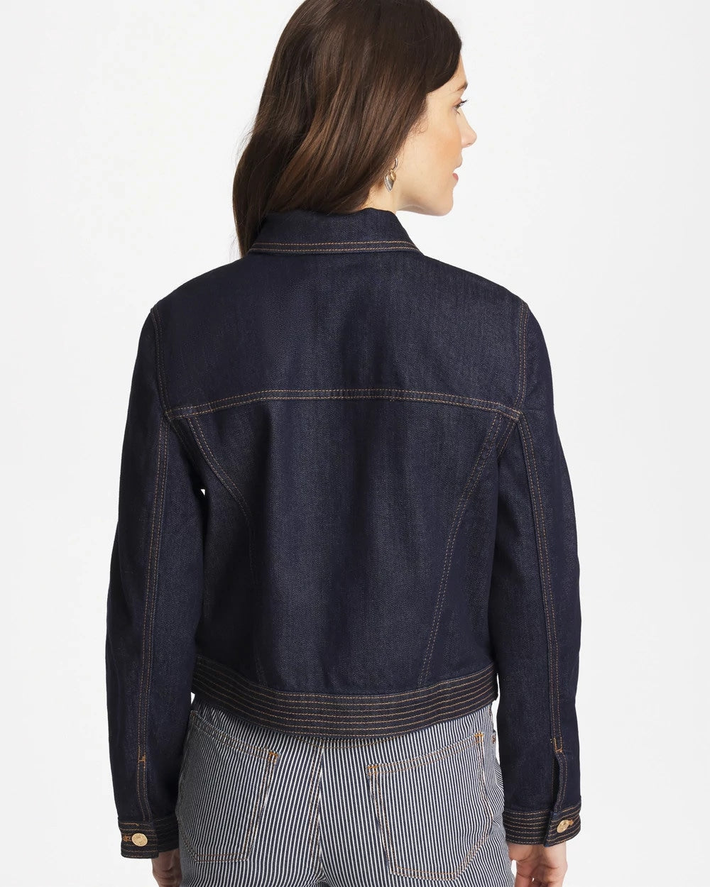 Chico's Denim Trucker Jacket