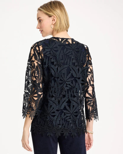 Chico's Travelers™ Galloon Lace Jacket