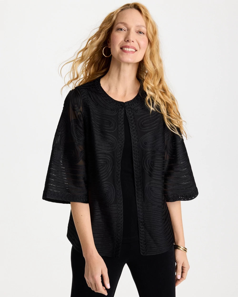 Chico's Travelers™ Collection Soutache Jacket