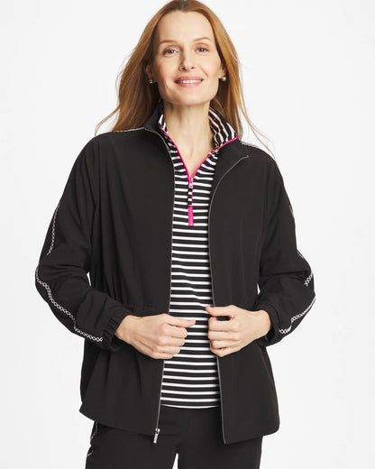 Chico's Zenergy® UPF Lattice-Trim Jacket