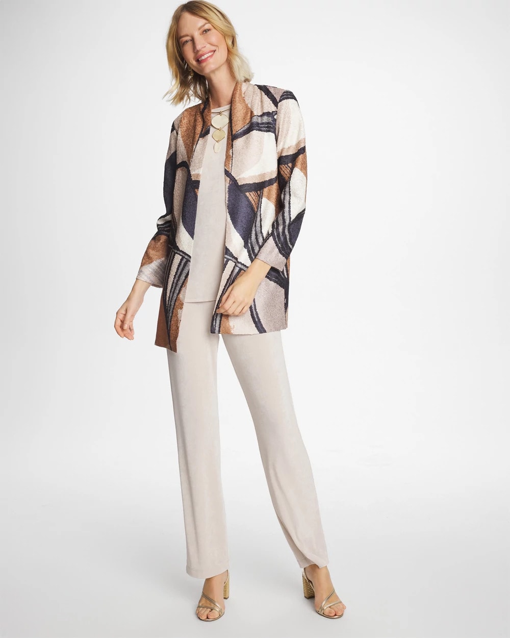 Chico's Travelers™ Waverly Reversible Crushed Jacket
