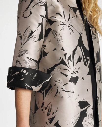 Chico's Travelers™ Collection Floral Jacquard Jacket
