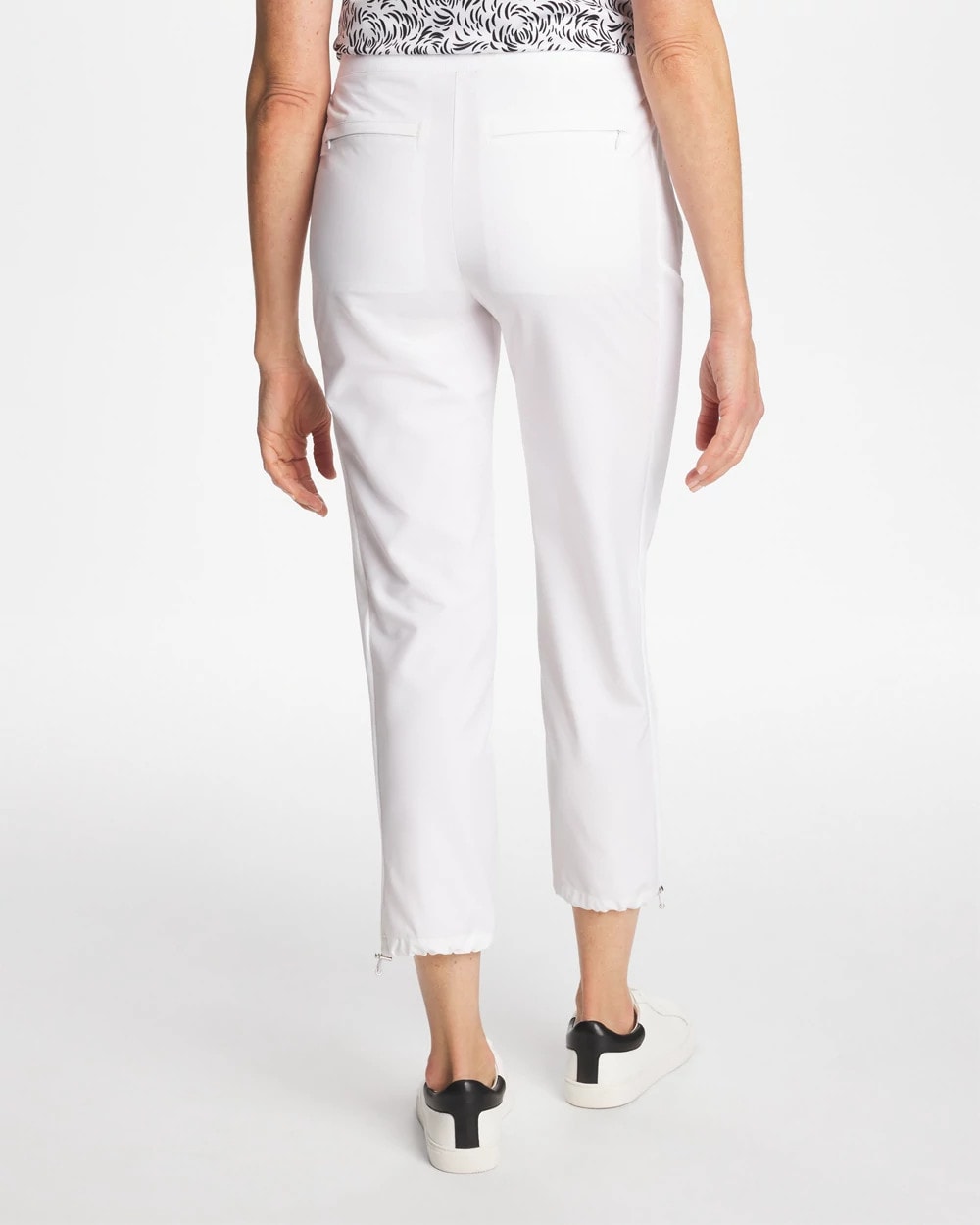 Chico's Zenergy® UPF Rib Mix Cropped Pants