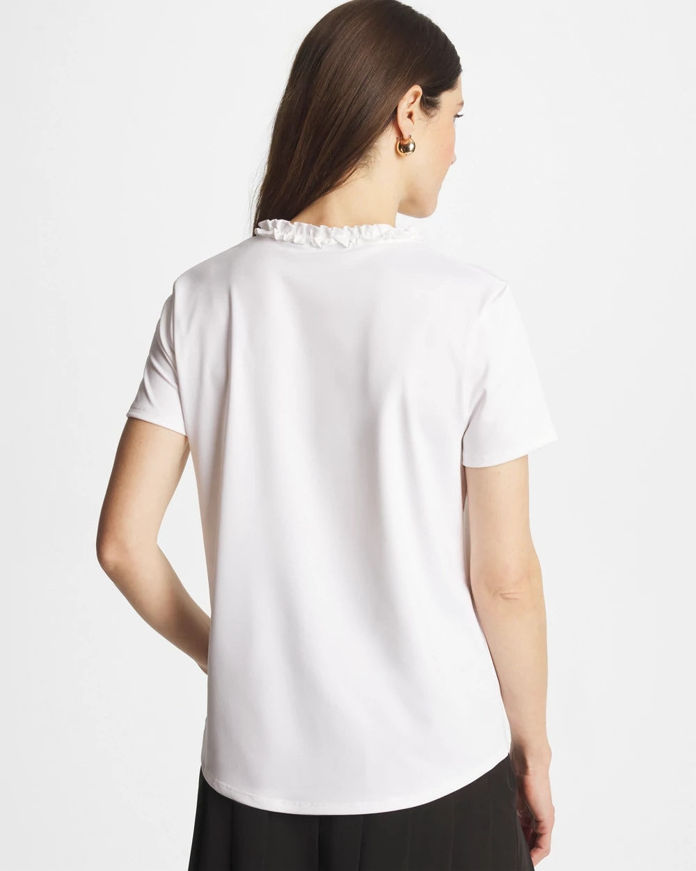 Chico's Zenergy® UPF Ruffle Polo
