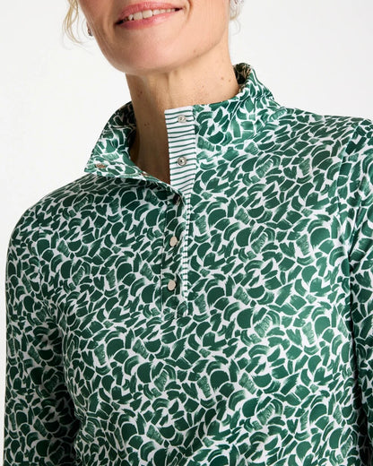 Chico's Zenergy® UPF Paint Snap Mockneck