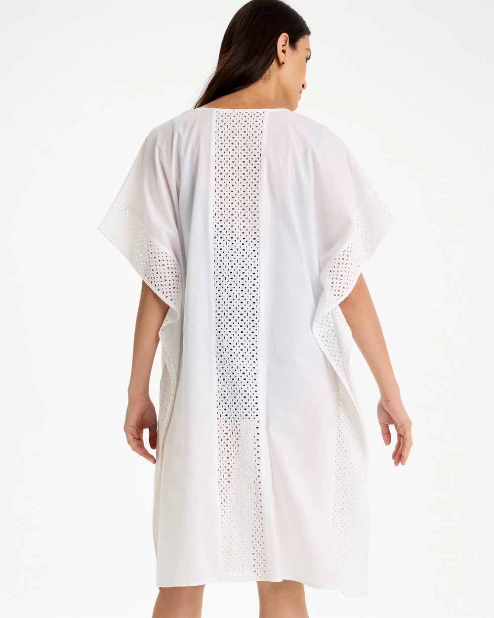 Chico's Woven Long Swim Cover-Up