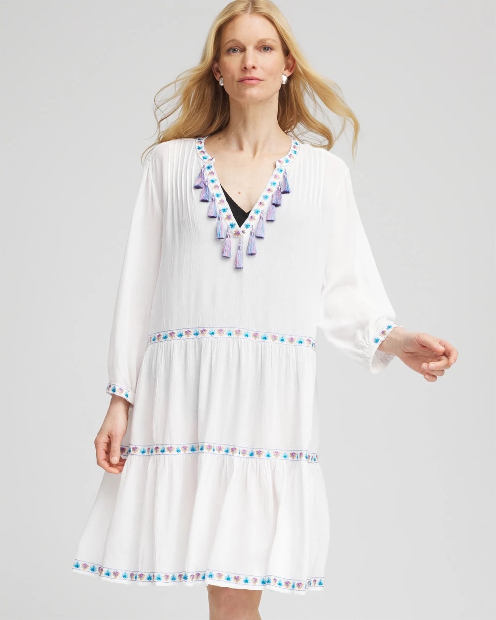 Chico's Chico's Beach Swimsuit Cover-Up Dress
