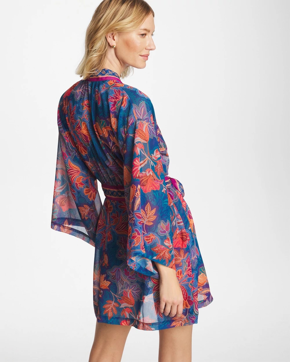 Chico's Miraclesuit® Decoupage Kimono